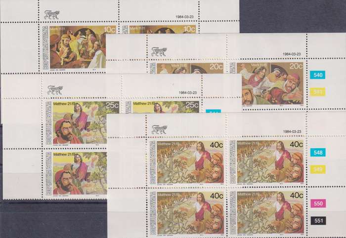 Stamps Control Blocks