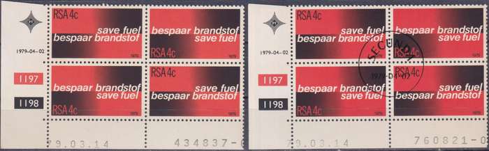 Stamps Control Blocks