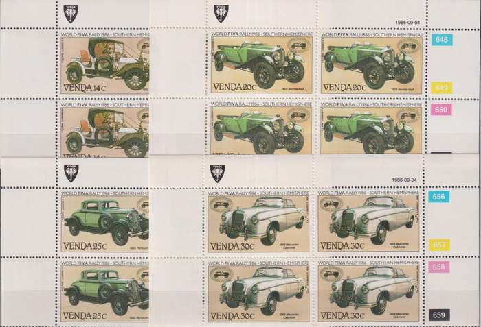 Stamps Control Blocks