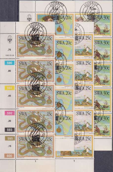 Stamps SWA 1982 Bartholomeo Diaz