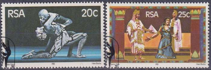 Stamps RSA 1981 Opening of State Theatre, Pretoria