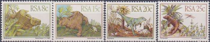 Stamps RSA 1982 Dinosaurs