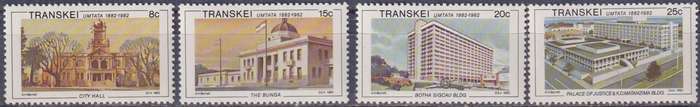 Stamps Transkei 1982 The 100th Anniversary of Umtata