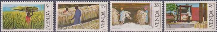 Stamps Venda 1982 Sisal Cultivation