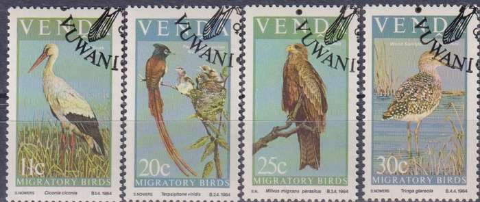 Stamps Venda 1984 Migratory Birds