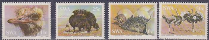Stamps SWA  1985 South African Ostrich