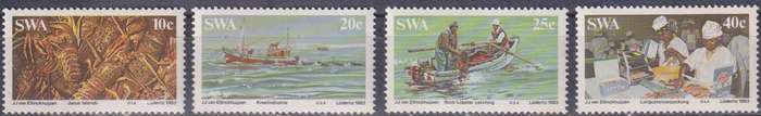 Stamps SWA 1983 Lobster Industry