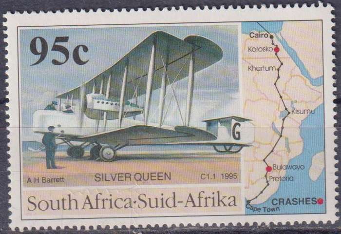 Stamp Thematic Aircrafts