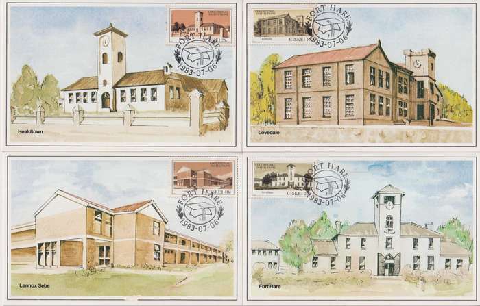 Maxi Cards Ciskei 1983 Educational Institutions Limited Edition 763/1300