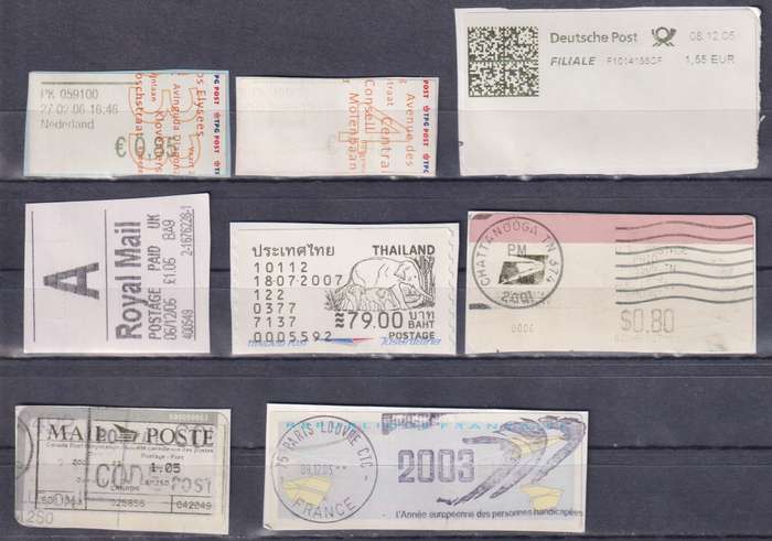 Stamps Postal History Labels