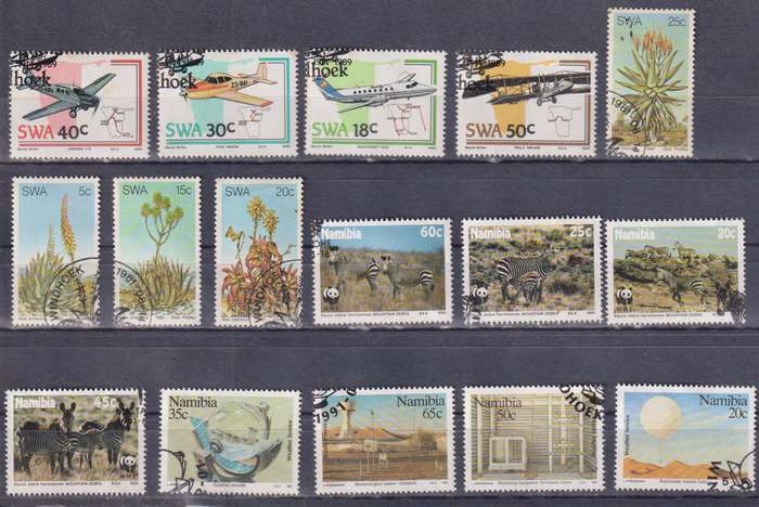 Stamps Mix World Card