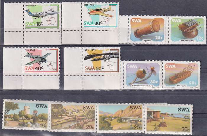 Stamps Mix World Card