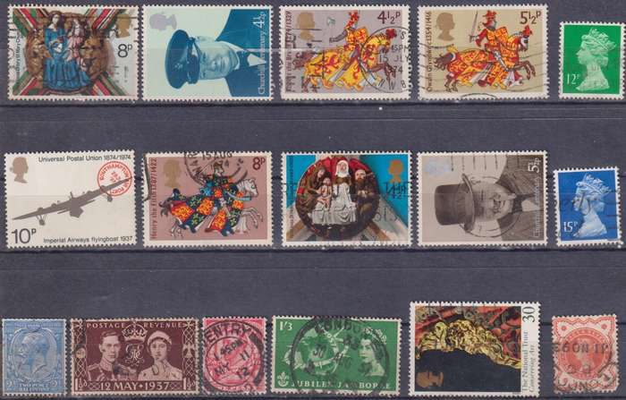 Stamps Mix World Card
