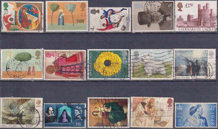 Stamps Mix World Card