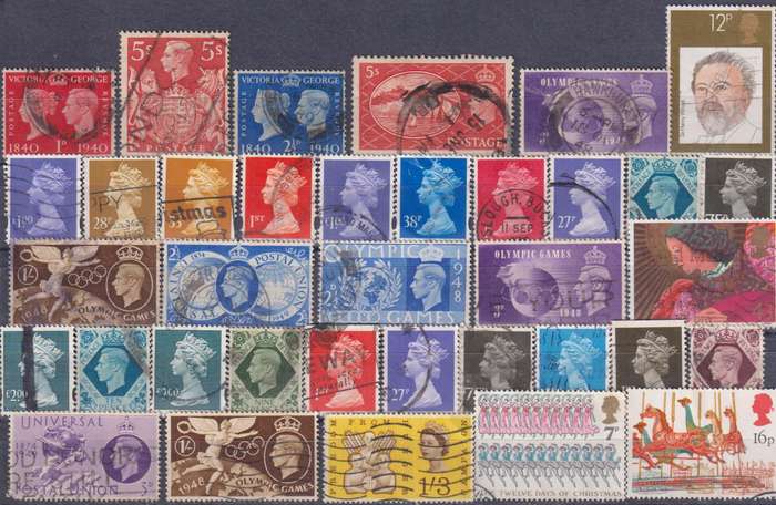 Stamps Mix World Card