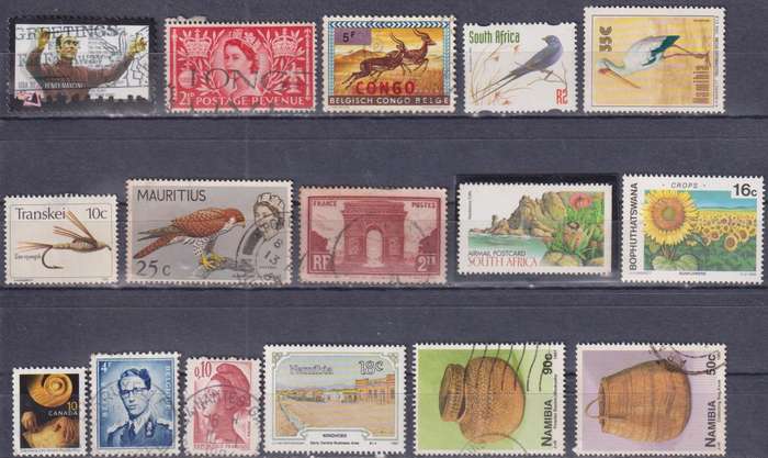 Stamp Mix World Card