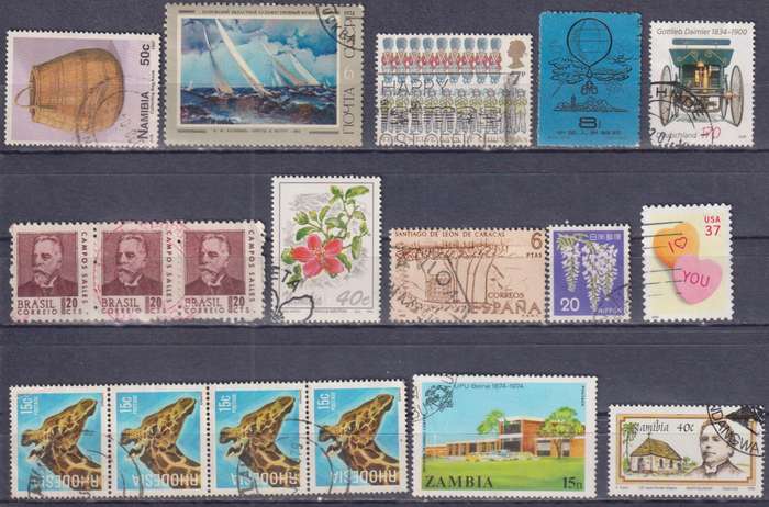 Stamp Mix World Card