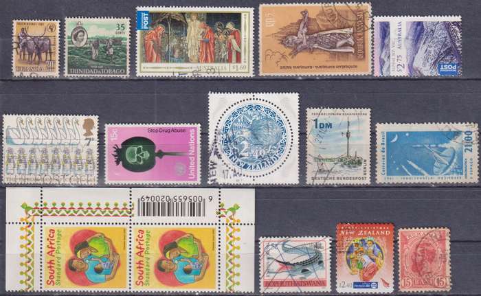 Stamp Mix World Card