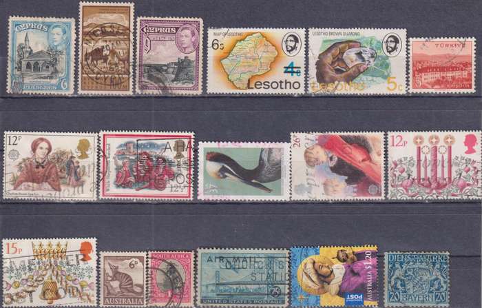 Stamp Mix World Card