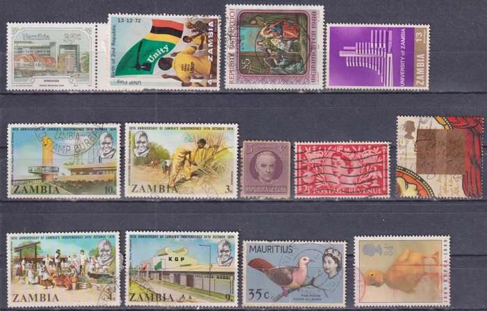 Stamp Mix World Card