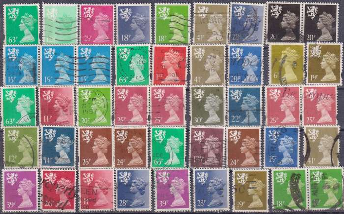 Stamps Mix World Card