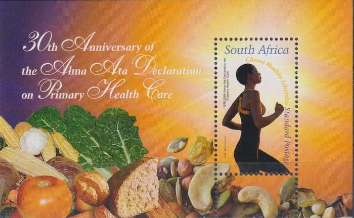 Stamps Control Blocks 2008 The 30th Anniversary of the Alma Ata Health Declaration