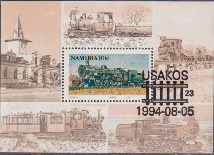 Stamps Control Blocks Namibia