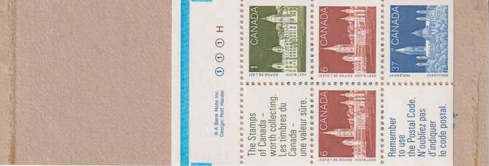 Stamp Control Blocks Canada