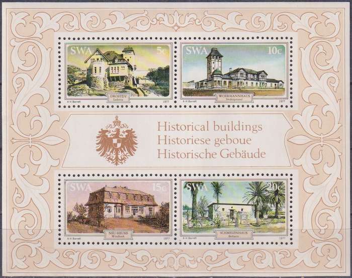Stamps 1977 Historic Houses