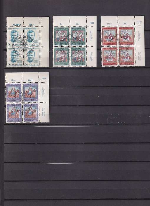Stamps on paper Mix World