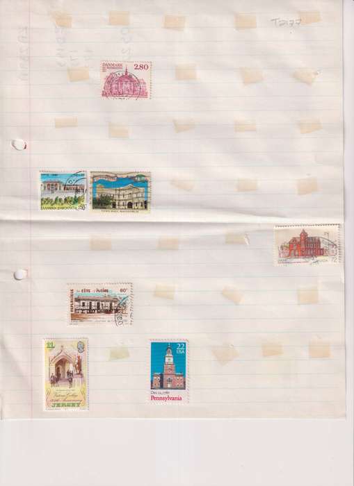 Stamps on Paper