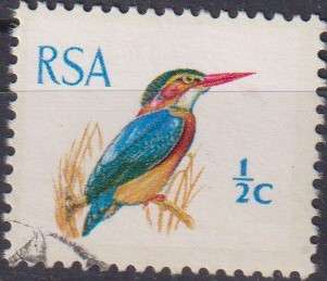 Stamps RSA 1973 -1974 Definitive Issue Without Watermark - Fluorescent Frame