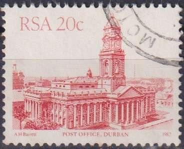 Stamps RSA 1982 -1987 South African Architecture