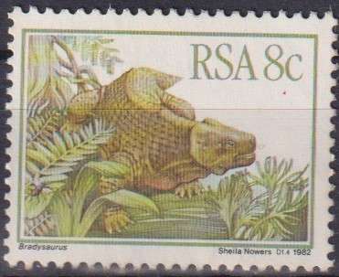 Stamps RSA 1982 Dinosaurs