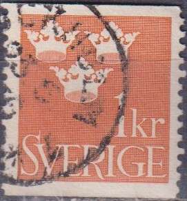 Stamps Sweden 1939 Three Crowns