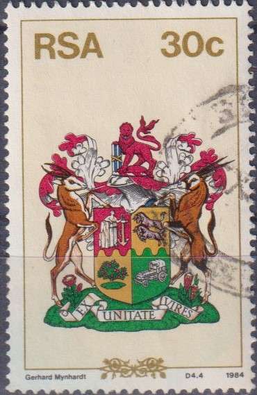 Stamps RSA 1984 New Constitution