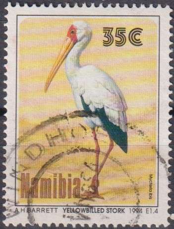 Stamps Namibia 1994 Storks
