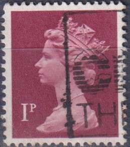 Stamps GB Machims  Queen heads