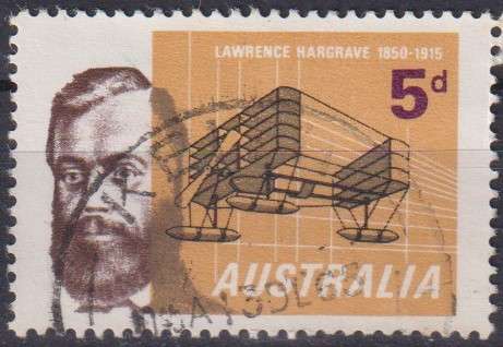 Stamps 1965 The 50th Anniversary of the Death of Lawrence Hargrave Australia