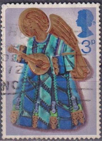 Stamps GB 1972 Christmas Stamps