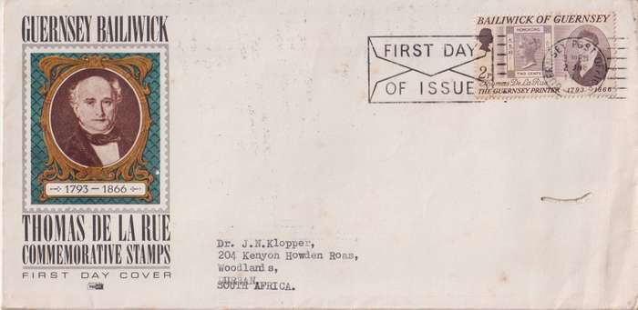 FDC/ Postal History Bailiwick of Guernsey