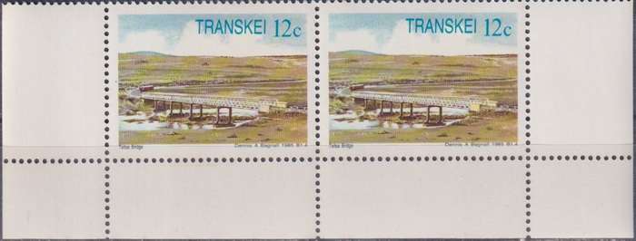 Stamp Control Blocks Transkei