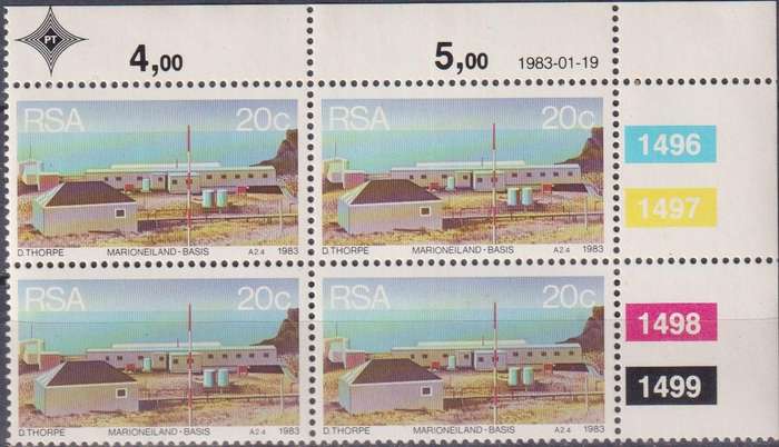 Stamps Control Blocks Ajman State