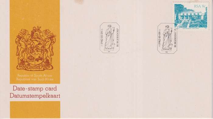 Stamps Date Stamp card RSA