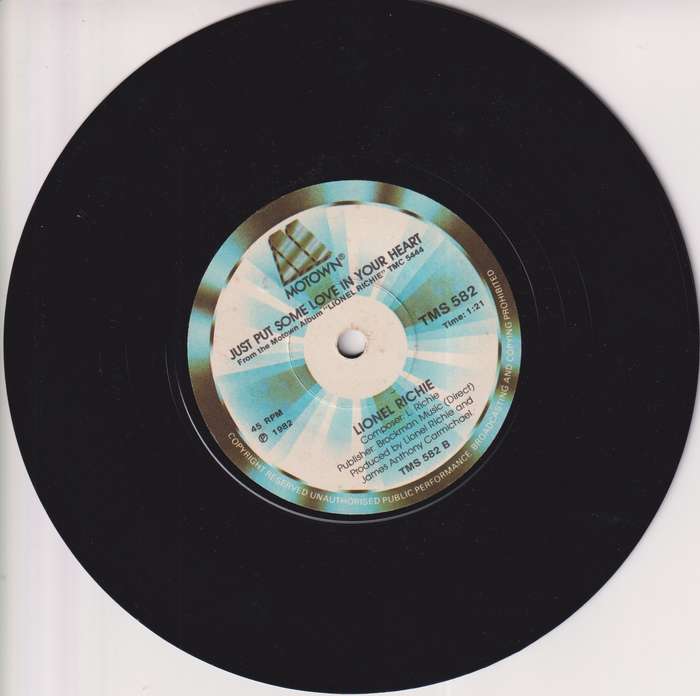 Seven Single LP / Vinyl Lionel Richie