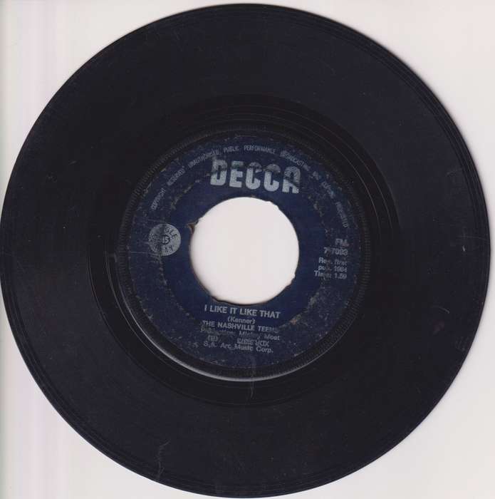 Seven Single LP / Vinyl The Nashville Teens