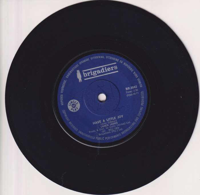 Seven Single LP / Vinyl Lance James