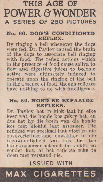 Cigarette Card This Age of Power & Wonder No. 60