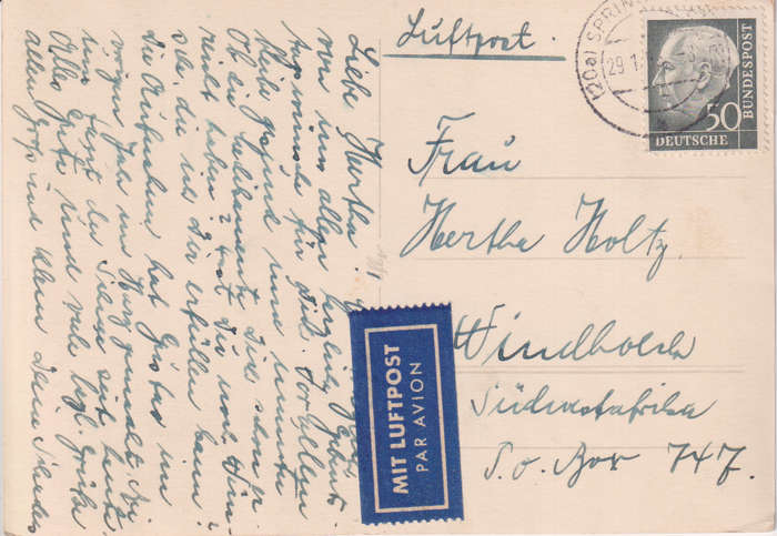 Post Cards / Maxi Card used