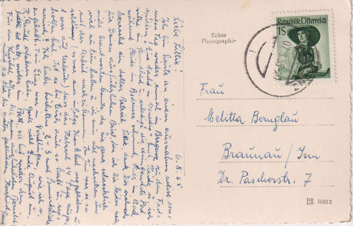 Post Cards / Maxi Card used